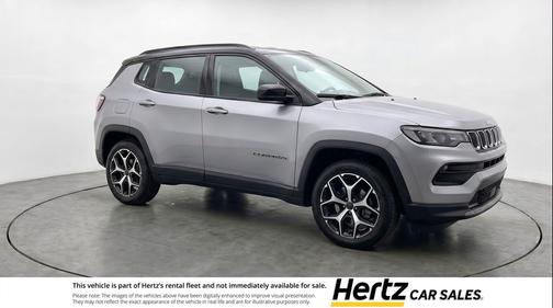 Silver Zynith Metallic Clearcoat 2025 Jeep Compass Limited