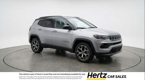 Silver Zynith Metallic Clearcoat 2025 Jeep Compass Limited