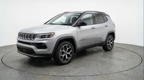 Silver Zynith Metallic Clearcoat 2025 Jeep Compass Limited