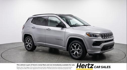 Silver Zynith Metallic Clearcoat 2025 Jeep Compass Limited