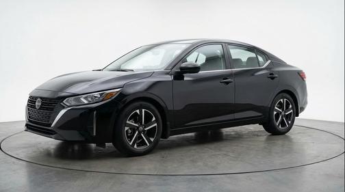 Super Black 2025 Nissan Sentra SV