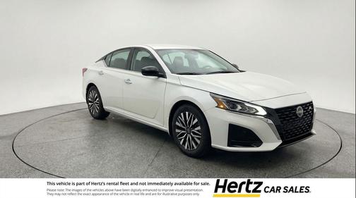 Glacier White 2025 Nissan Altima SV FWD