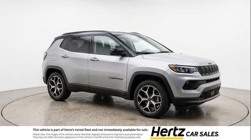Silver Zynith Metallic Clearcoat 2025 Jeep Compass Limited