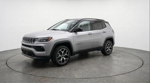 Silver Zynith Metallic Clearcoat 2025 Jeep Compass Limited