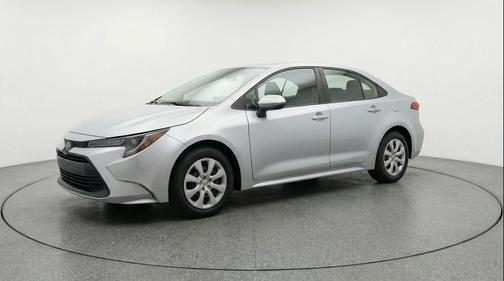 Classic Silver Metallic 2025 Toyota Corolla LE