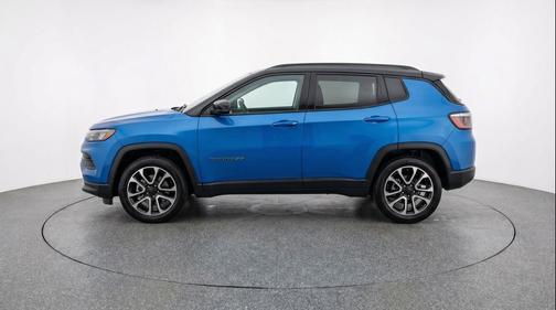 Hydro Blue Pearlcoat 2025 Jeep Compass Trailhawk