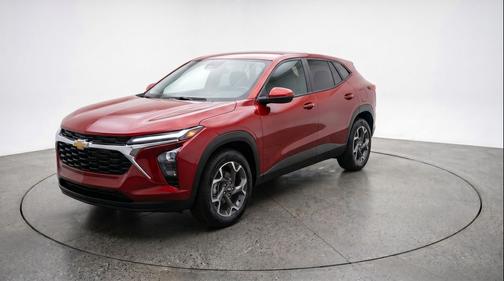 Crimson Metallic 2025 Chevrolet Trax LT