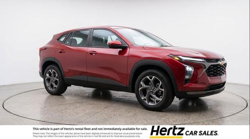 Crimson Metallic 2025 Chevrolet Trax LT