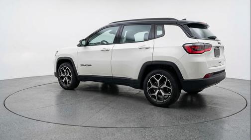 Bright White Clearcoat 2025 Jeep Compass Limited
