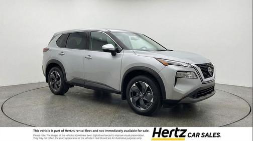 Brilliant Silver Metallic 2025 Nissan Rogue SV