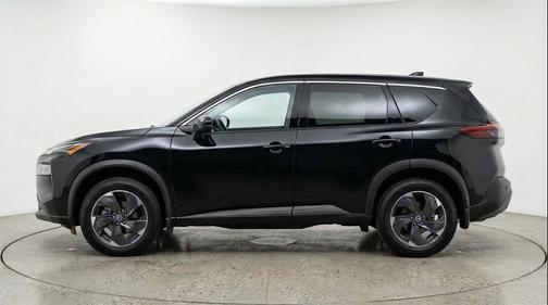 Super Black 2025 Nissan Rogue SV