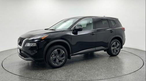 Super Black 2025 Nissan Rogue SV