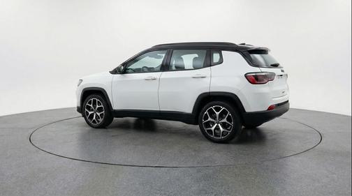 Bright White Clearcoat 2025 Jeep Compass Limited