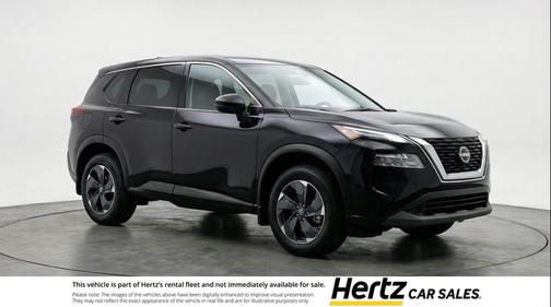 Super Black 2025 Nissan Rogue SV