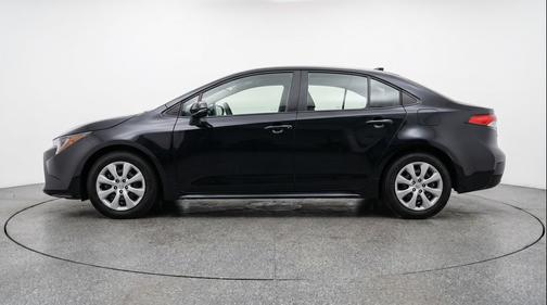 Midnight Black Metallic 2025 Toyota Corolla LE