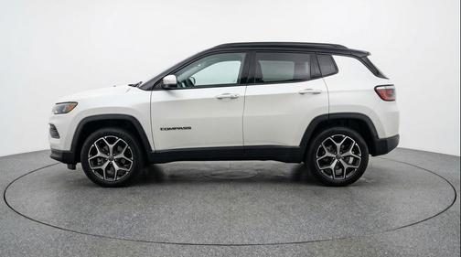 Bright White Clearcoat 2025 Jeep Compass Limited