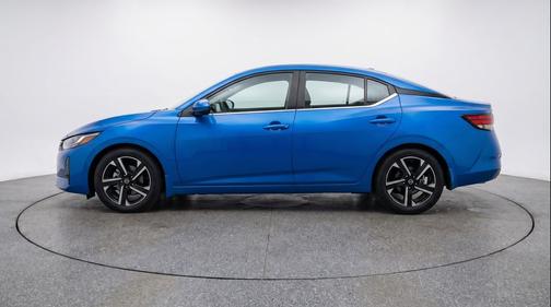 Electric Blue Metallic 2025 Nissan Sentra SV