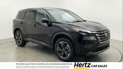 Super Black 2025 Nissan Rogue SV
