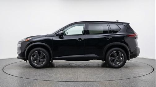 Super Black 2025 Nissan Rogue SV