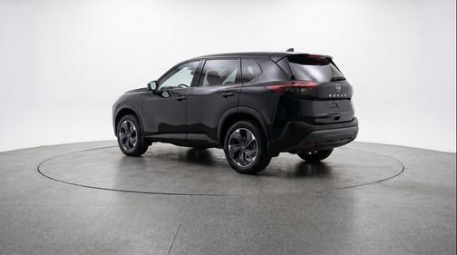 Super Black 2025 Nissan Rogue SV