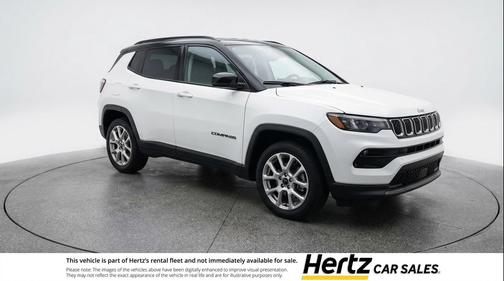 Bright White Clearcoat 2025 Jeep Compass Limited