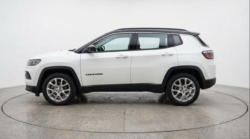 Bright White Clearcoat 2025 Jeep Compass Limited