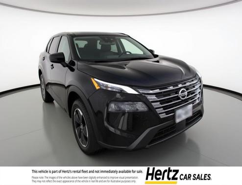Super Black 2025 Nissan Rogue SV