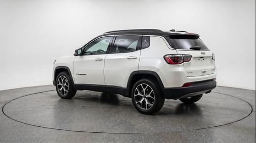 Bright White Clearcoat 2025 Jeep Compass Limited