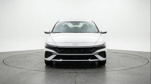 Serenity White 2025 Hyundai ELANTRA SEL