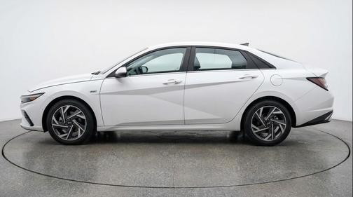 Serenity White 2025 Hyundai ELANTRA SEL