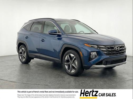 Atlantis Blue 2025 Hyundai TUCSON SEL