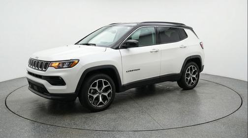 Bright White Clearcoat 2025 Jeep Compass Limited