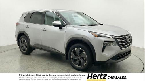 Brilliant Silver Metallic 2025 Nissan Rogue SV