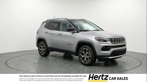 Silver Zynith Metallic Clearcoat 2025 Jeep Compass Limited