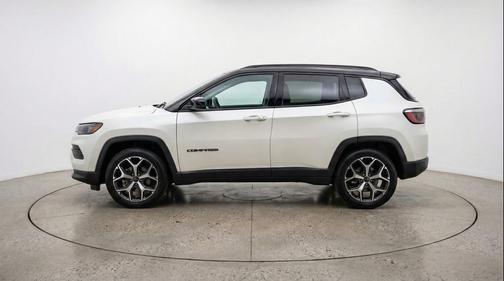 Bright White Clearcoat 2025 Jeep Compass Limited