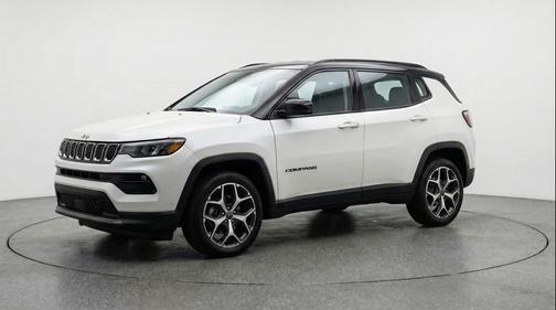Bright White Clearcoat 2025 Jeep Compass Limited
