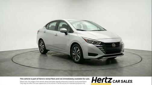 Brilliant Silver Metallic 2025 Nissan Versa 1.6 SV