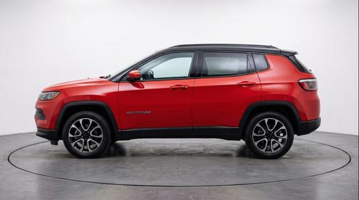 Red Hot Pearlcoat 2025 Jeep Compass Limited