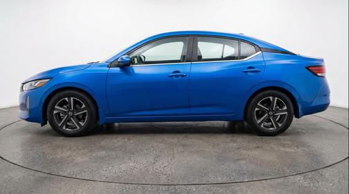 Electric Blue Metallic 2025 Nissan Sentra SV