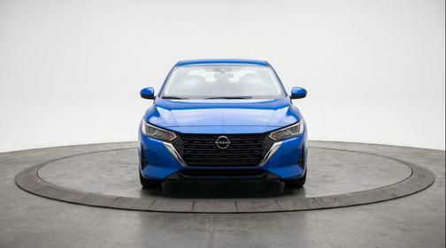 Electric Blue Metallic 2025 Nissan Sentra SV