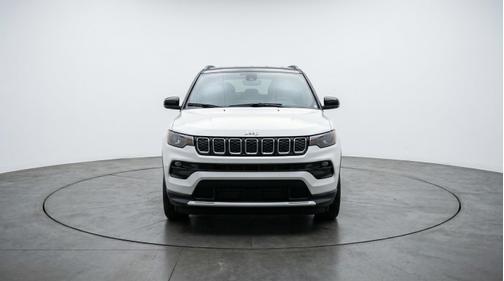Bright White Clearcoat 2025 Jeep Compass Limited
