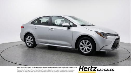 Classic Silver Metallic 2025 Toyota Corolla LE