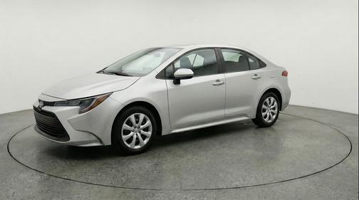 Classic Silver Metallic 2025 Toyota Corolla LE