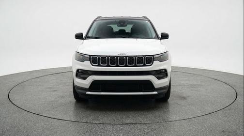 Bright White Clearcoat 2025 Jeep Compass Limited