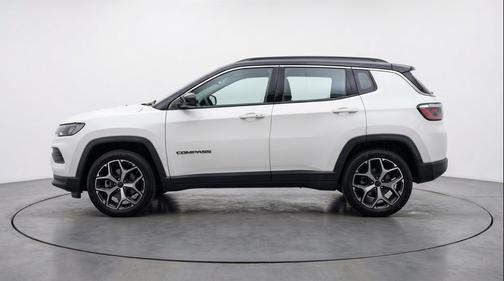 Bright White Clearcoat 2025 Jeep Compass Limited