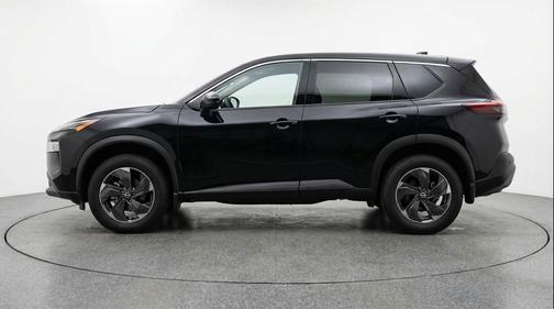 Super Black 2025 Nissan Rogue SV