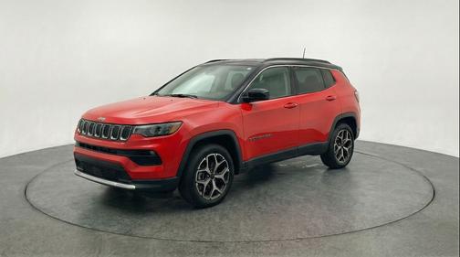 Red Hot Pearlcoat 2025 Jeep Compass Limited
