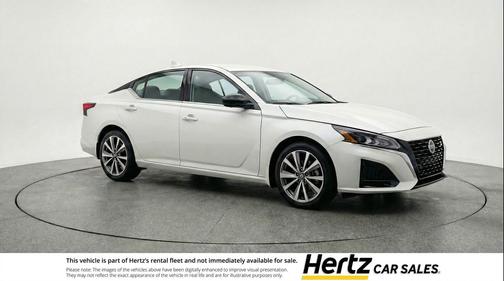 Glacier White 2025 Nissan Altima SV FWD
