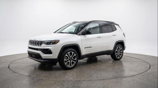 Bright White Clearcoat 2025 Jeep Compass Limited
