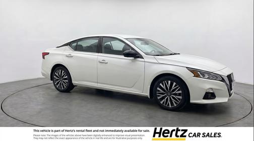 Glacier White 2025 Nissan Altima SV FWD